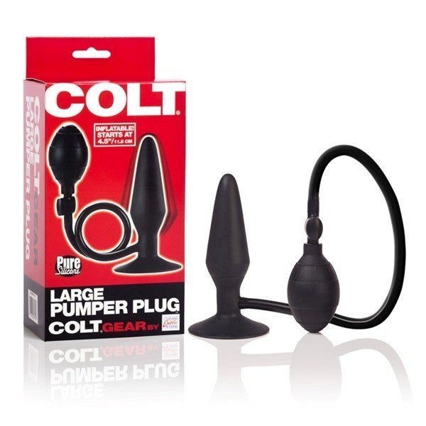 COLT Large Pumper Plug Black