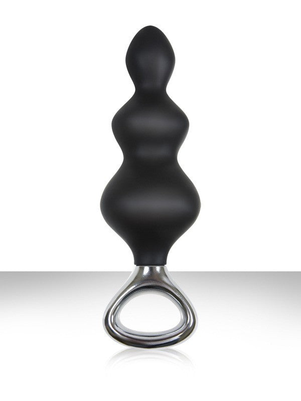 NS Novelties Jolie Platinum Plug Large Black