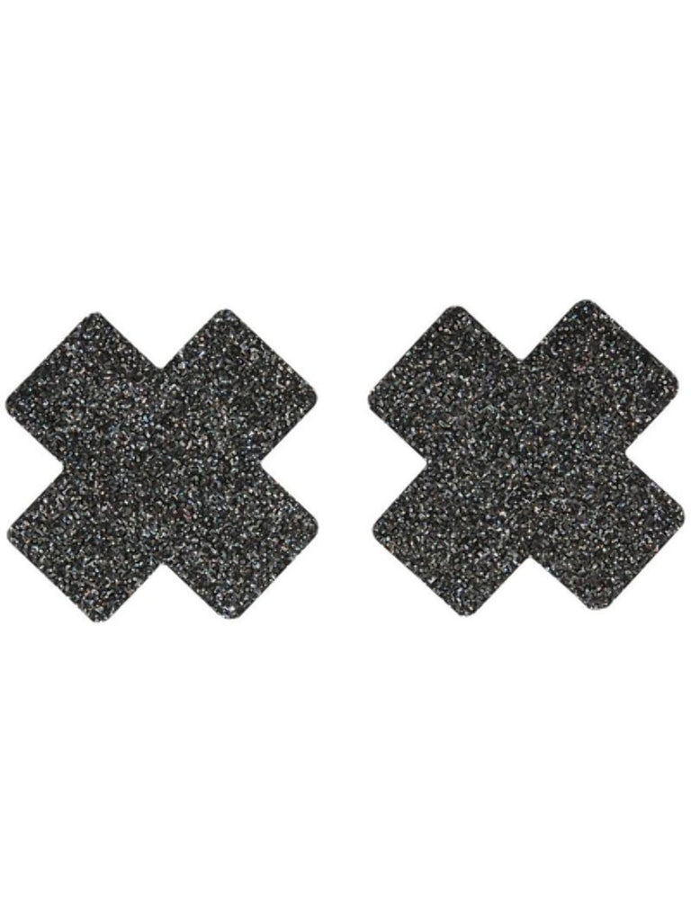 Glitter Cross Nipple Pasties