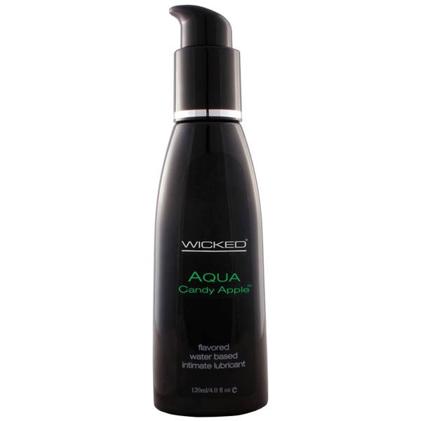 Wicked AQUA CANDY APPLE Flavoured Lube - 120ml