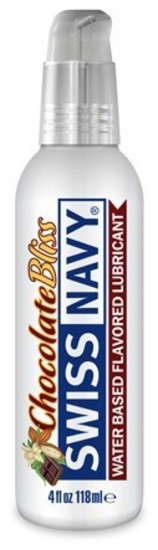 Swiss Navy Water Base Flavored Lubricant Chocolate Bliss 4oz / 118ml