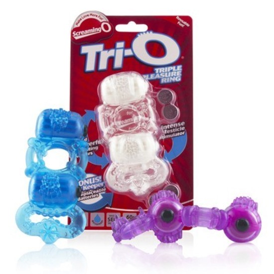 The Tri-O Triple Pleasure Ring Single