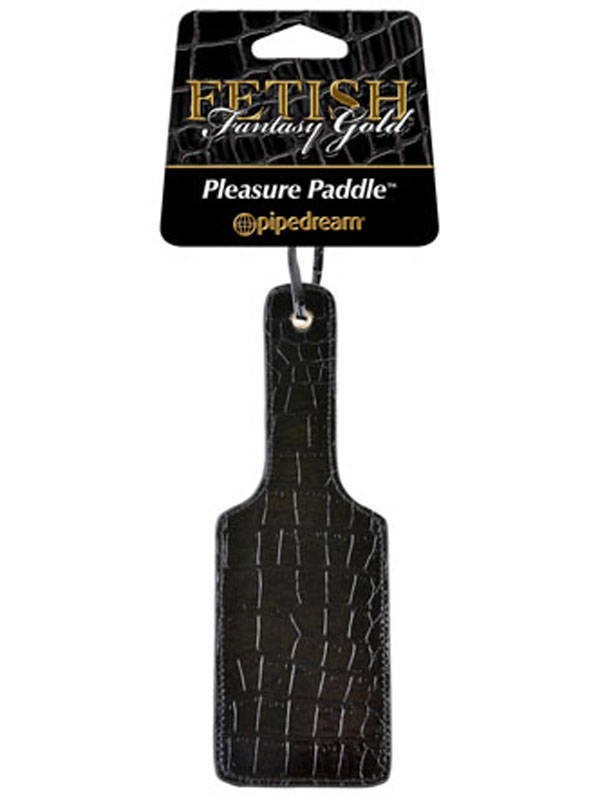 Fetish Fantasy Gold Pleasure Paddle Black