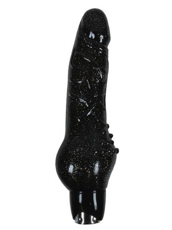 Starlight Gems Aries Vibrating Massager Black