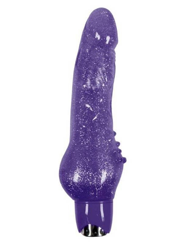 Starlight Gems Aries Vibrating Massager Purple