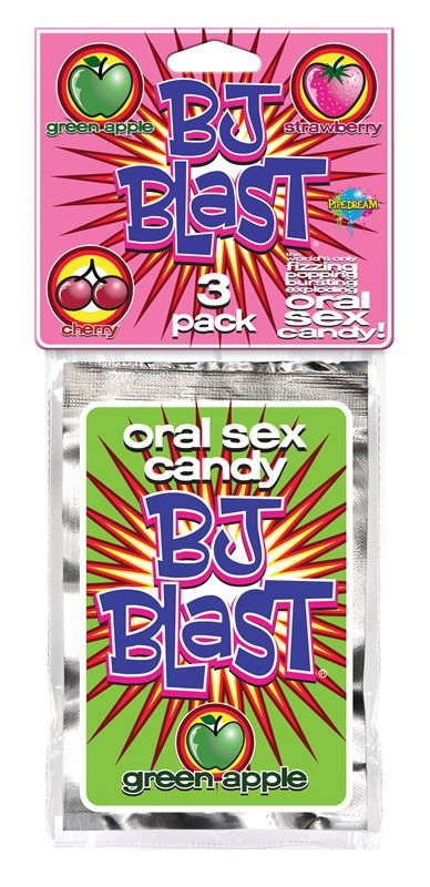 BJ Blast Strawberry / Cherry and Green Apple 3 Pack