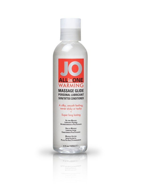 JO Sensual Massage Oil Warming 4oz/118ml