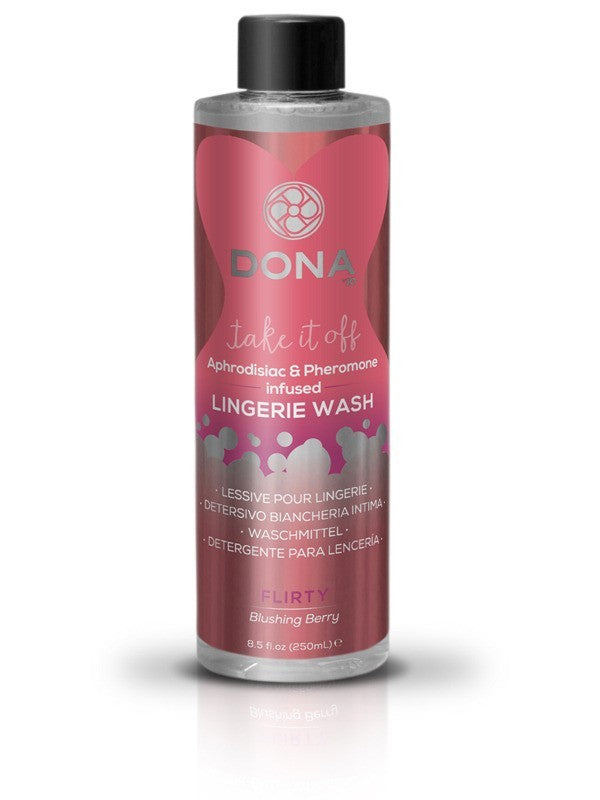 DONA Lingerie Wash Flirty Aroma: Blushing Berry 8oz/237ml