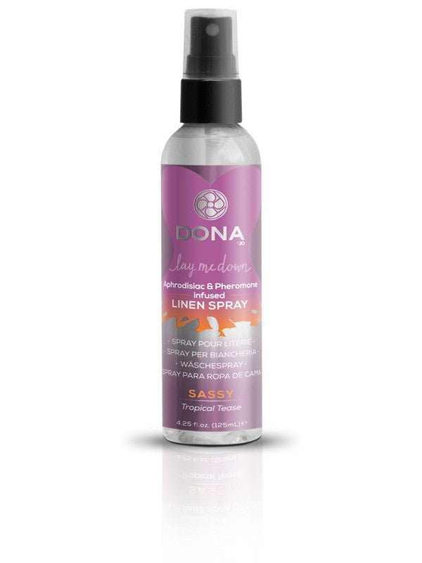 DONA Linen Spray Sassy Aroma: Tropical Tease 4oz/118ml
