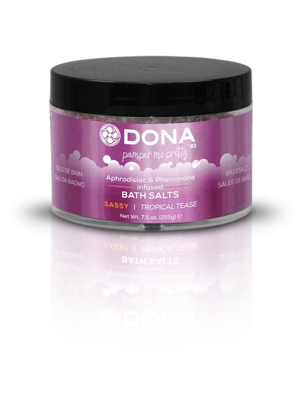 DONA Bath Salt Sassy Aroma: Tropical Tease 8oz/237ml