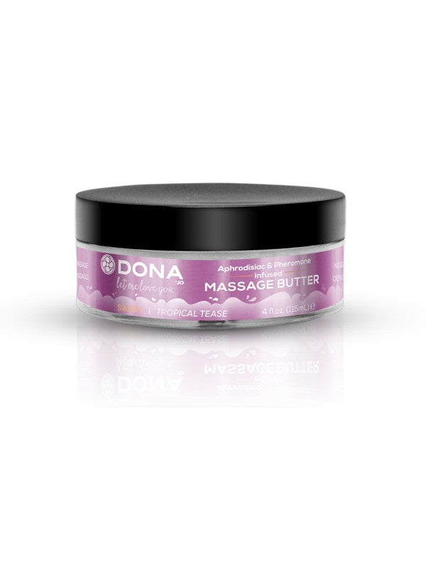 DONA Massage Butter Sassy Aroma: Tropical Tease 4oz/118ml