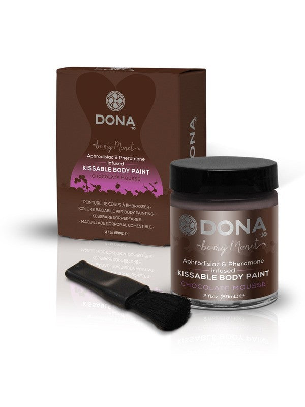 DONA Kissable Body Paint Chocolate Mousse 2oz/59ml