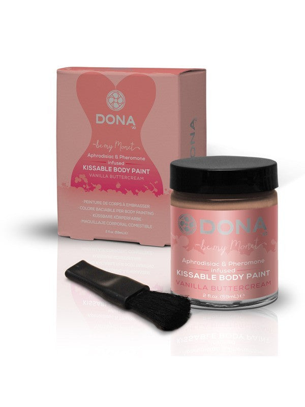 DONA Kissable Body Paint Vanilla Buttercream 2oz/59ml
