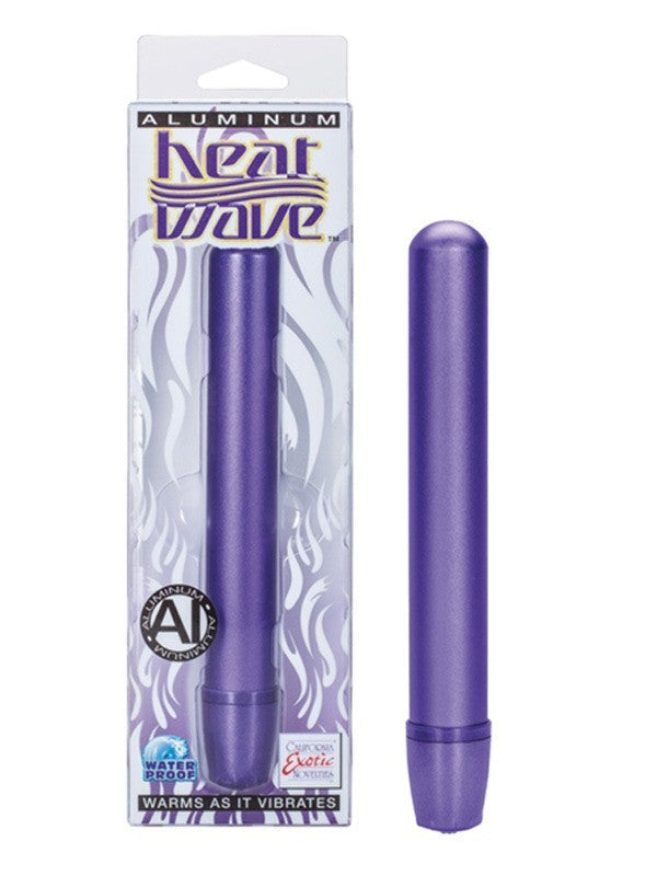 Aluminum Heat Wave Slender Massager Purple
