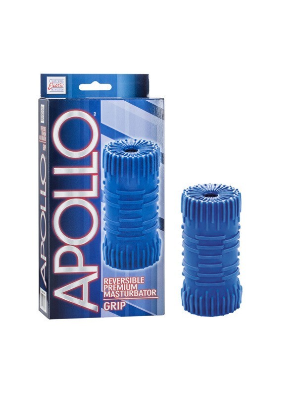 Apollo Reversible Premium Masturbator Grip Blue