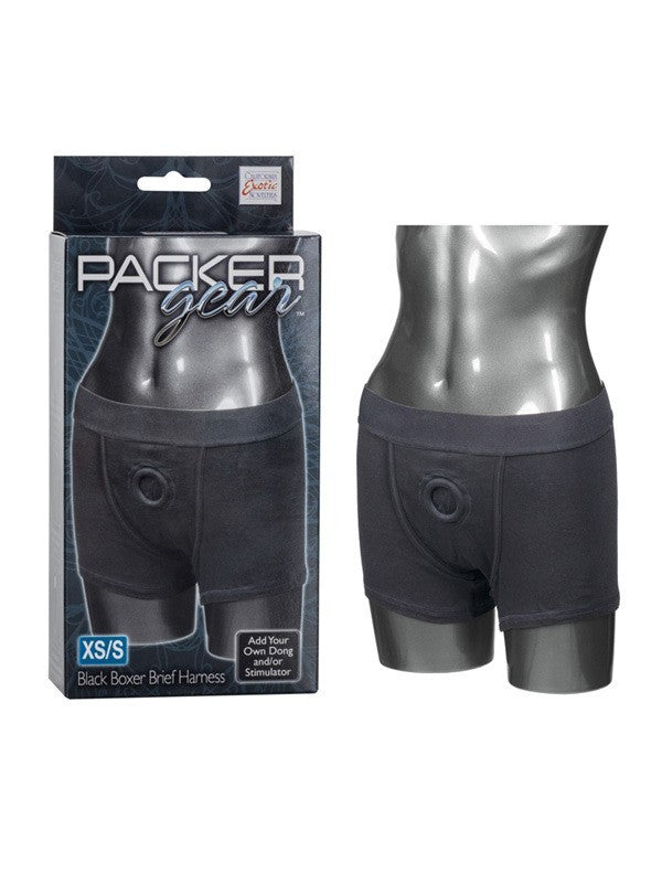 Packer Gear Black Boxer Harness Xs/S