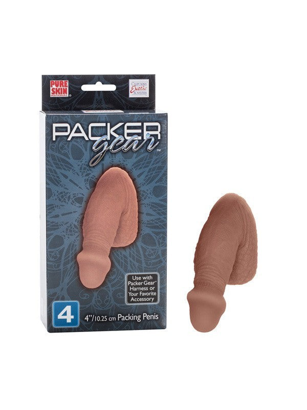 Packer Gear 4in./10.25cm Packing Penis Brown