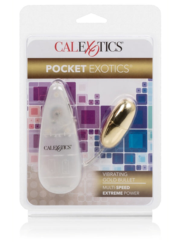 Pocket Exotics Vibrating Gold Bullet