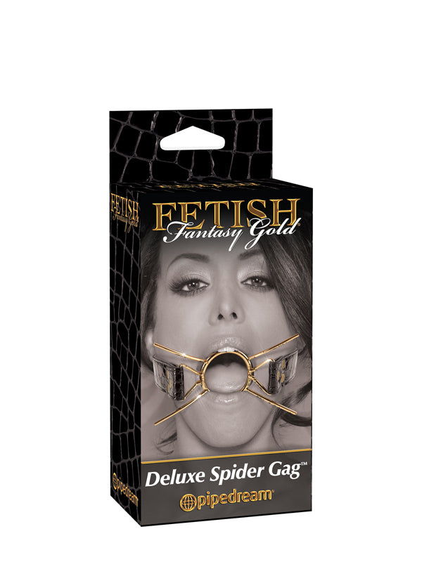 Fetish Fantasy Gold Deluxe Spider Gag