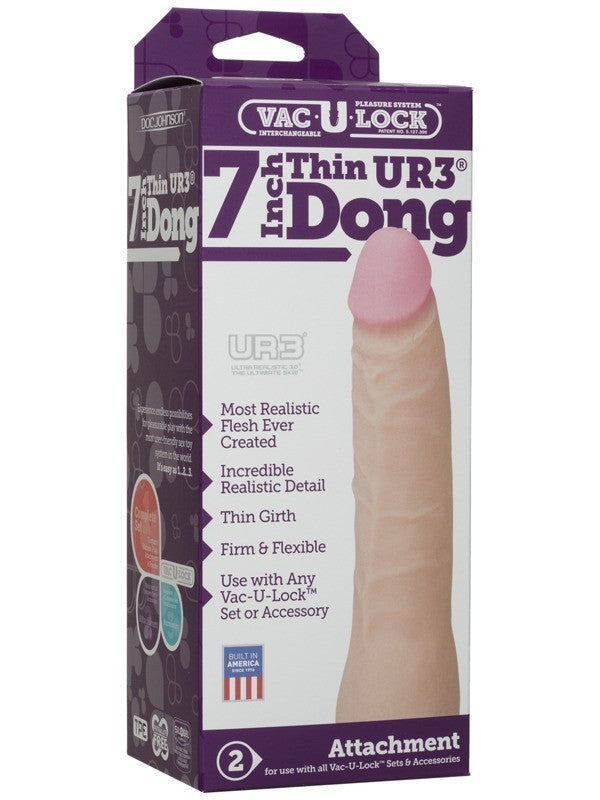 Vac U Lock 7 Inch Thin Dong UR3 White