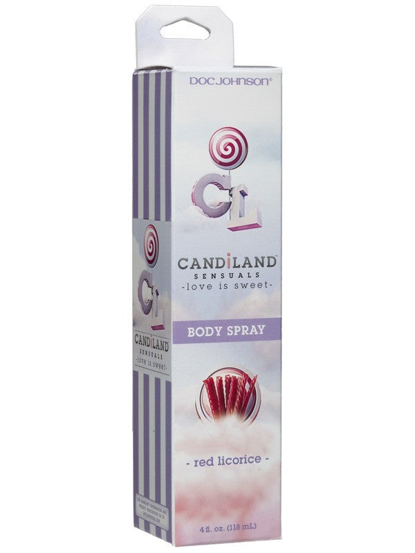 CandyLand Red Licorice Body Spray Lickable 4oz/118ml
