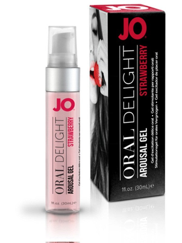 JO Oral Delight - Strawberry Sensation 1oz/30ml