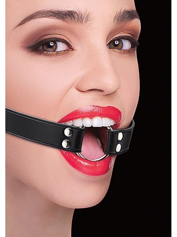 Ouch Ring Gag Black