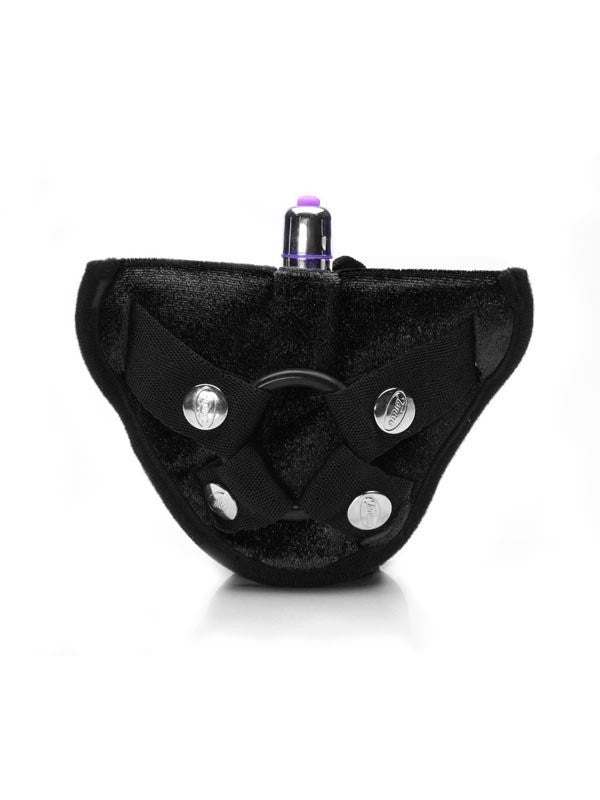 Vibrating Harness - Black