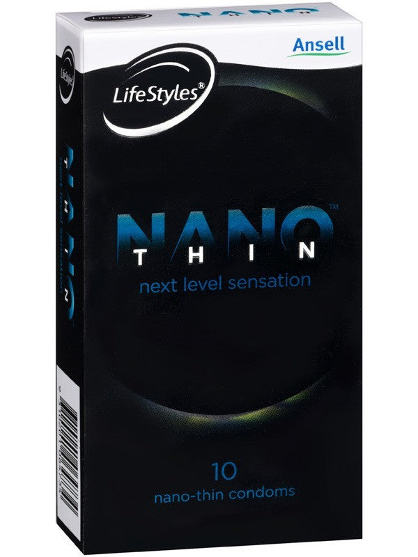 Ansell Lifestyles Nano Thin 10s Condoms