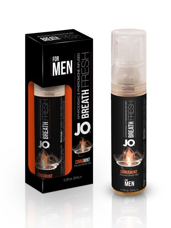 JO Pheromone Breath Fresh Mist - For Men - Cinnamint 3.5ml Single