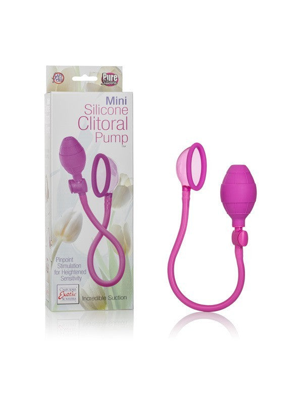 Mini Silicone Clitoral Pump - Pink