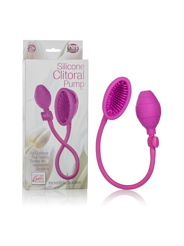Silicone Clitoral Pump - Pink