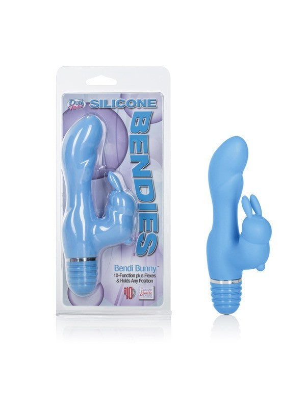 Silicone Bendies Bendi Bunny - Blue