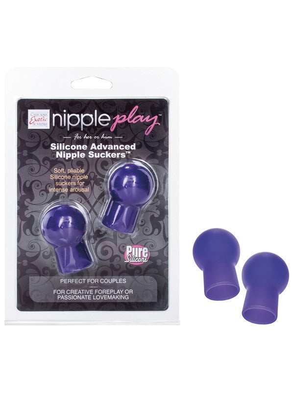 nipple play Silicone Advanced Nipple Suckers - Purple