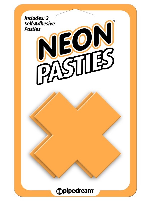Neon X Pastie - Orange