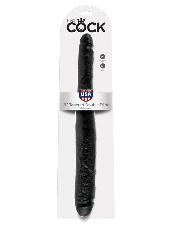 King Cock - 16 in. Tapered Double Black