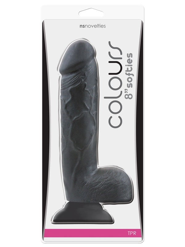 Colours Softies 8 in. Black