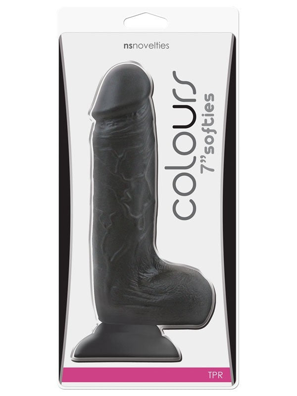 Colours Softies 7 in. Black