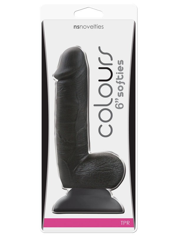 Colours Softies 6 in. Black