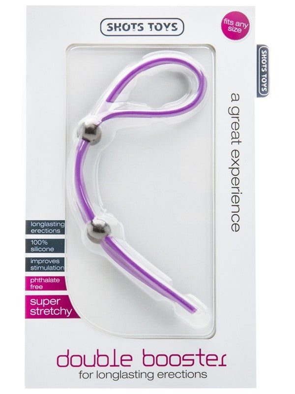 Shots Toys Double Booster - Purple