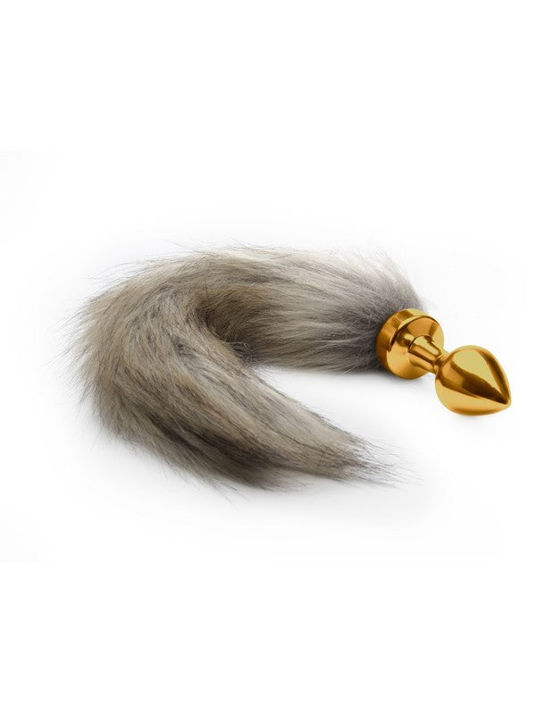 Ouch Fox Tail Buttplug - Gold