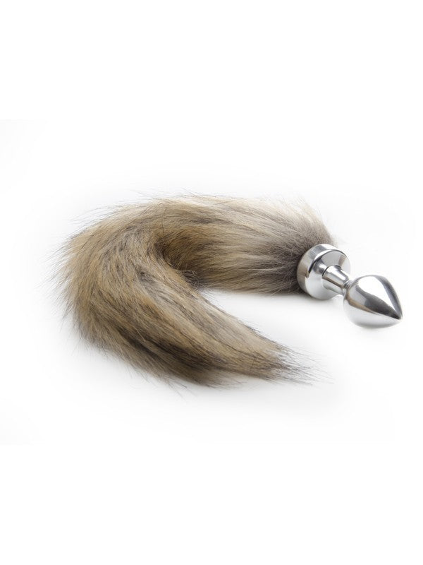 Ouch Fox Tail Buttplug - Silver