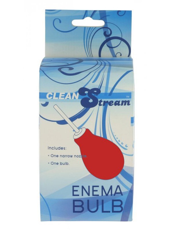 Bulb - Anal Clean Enema - Red