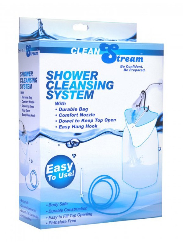 Cleanstream Silicone Shower Cleansing System