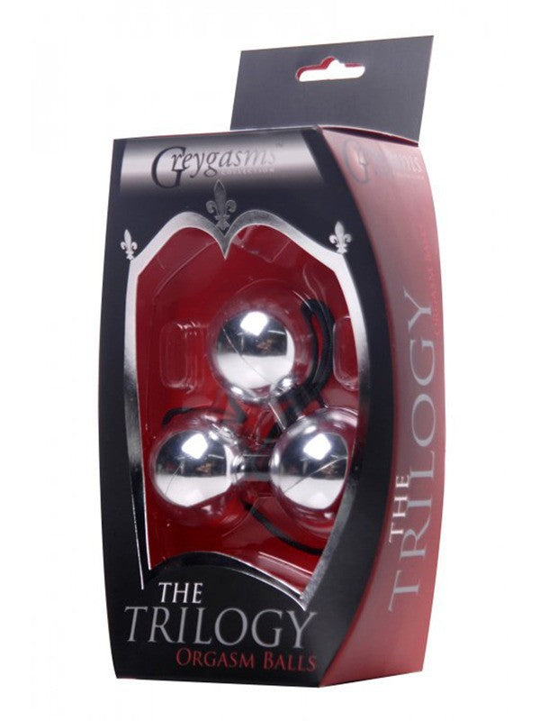 Trilogy Silver Orgasm Balls
