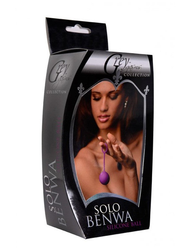 Solo Benwa Silicone Ball - Purple