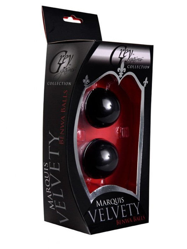 Marquis Velvety Black Benwa Balls