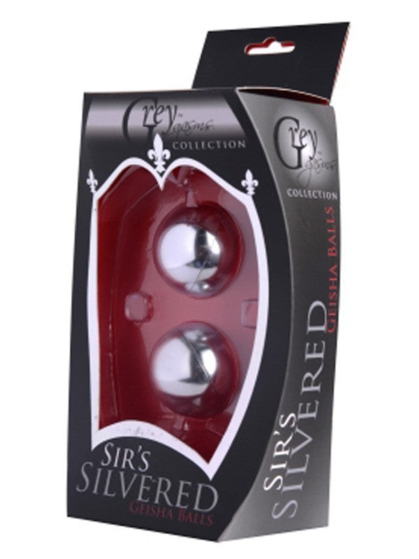 Sirs Silvered Geisha Balls