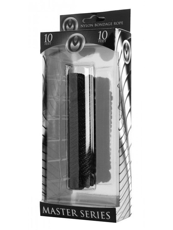 Karada Black Bondage Rope - 10 Feet