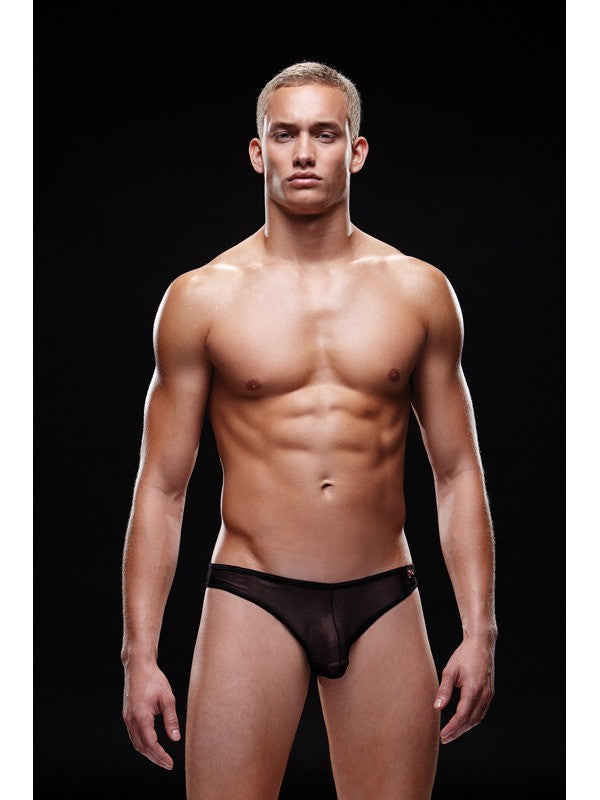 Envy Mesh Brief M/L Black